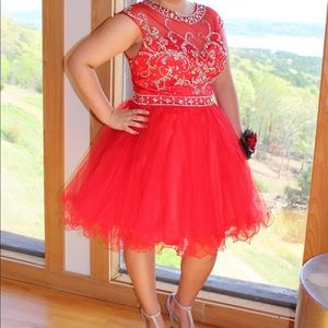 Red Formal dress